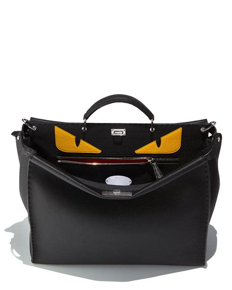 fendi monster eyes peekaboo bag replica|fendi peekaboo price.